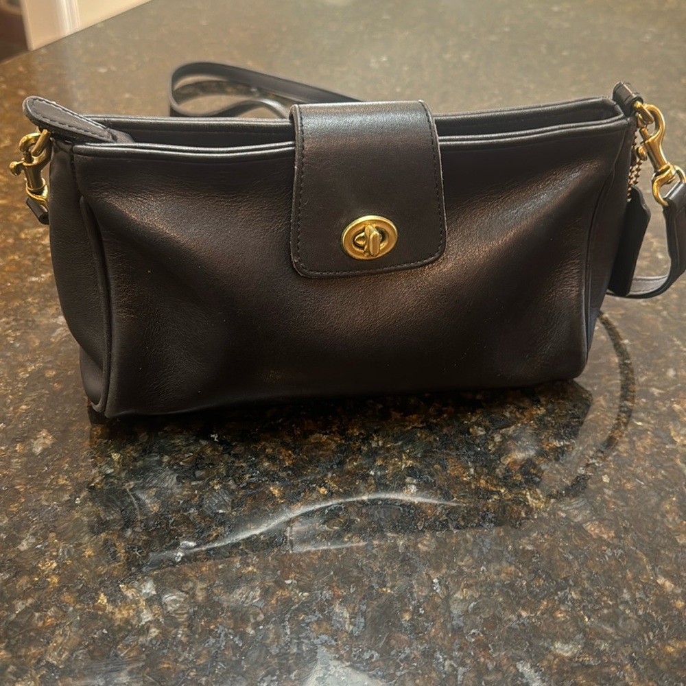 Coach Beautiful Black Clutch